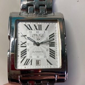 Attache Silver Automatic Men’s Watch